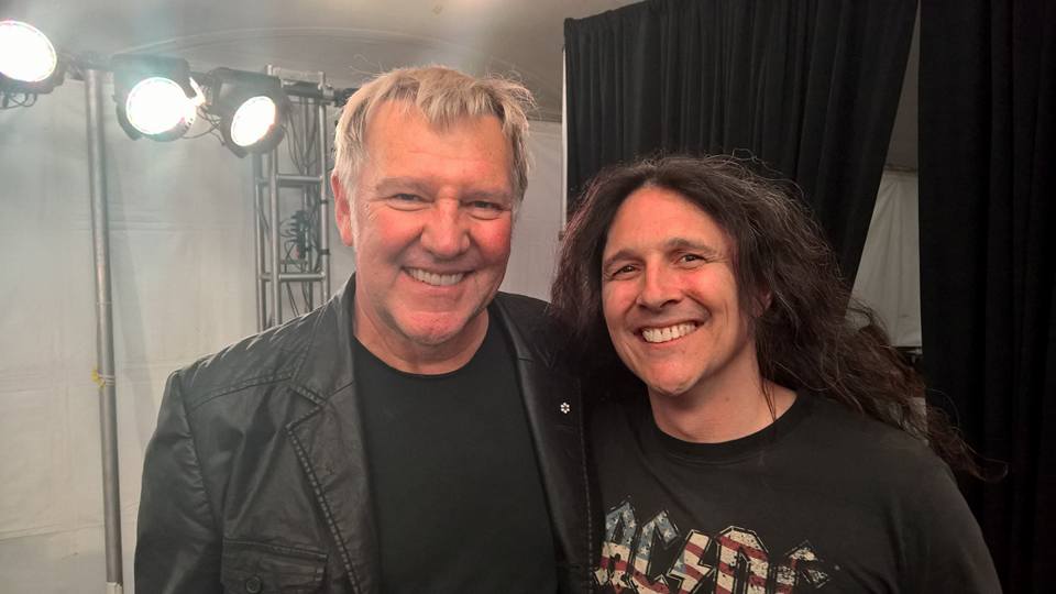 Mike Bolenbach and Alex Lifeson